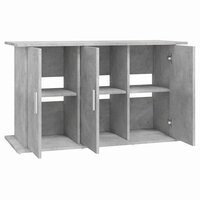 Aquariumstandaard Betongrijs 101x41x58 cm Bewerkt hout 6