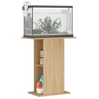 Aquariumstandaard Sonoma Eiken 60,5x36x72,5 cm Bewerkt Hout 3