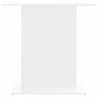 Aquariumstandaard Wit 75x36x72,5 cm Bewerkt Hout 4