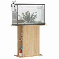 Aquariumstandaard Sonoma Eiken 75x36x72,5 cm Bewerkt Hout 3