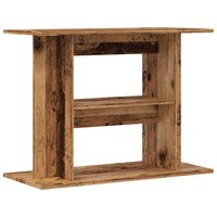 Aquariumstandaard Oud Hout 80x35x60 cm Bewerkt Hout 2