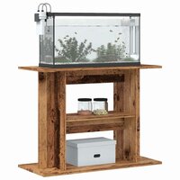 Aquariumstandaard Oud Hout 80x35x60 cm Bewerkt Hout 3