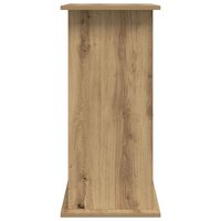 Aquariumstandaard Artisan Eikenhout 81x36x73 cm Bewerkt Hout 5