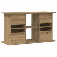 Aquariumstandaard Artisan Eikenhout 101x41x58 cm Bewerkt Hout 6