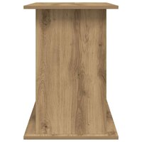 Aquariumstandaard Artisan Eikenhout 121x41x58 cm Bewerkt Hout 5