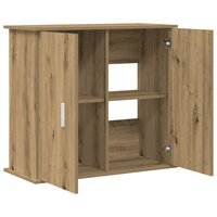Aquariumstandaard Artisan Eikenhout 81x36x73 cm Bewerkt Hout 7