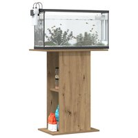 Aquariumstandaard Artisan Eikenhout 36x60,5x72,5 cm 3