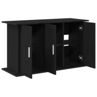 Aquariumstandaard Zwart Eiken 101x41x58 cm Bewerkt Hout 5
