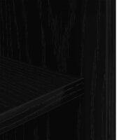 Aquariumstandaard Zwart Eiken 75x36x72,5 cm Bewerkt Hout 8