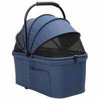 Opvouwbare Huisdierenwagen Blauw 81 x 47 x 99 cm Polyester 5