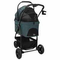 Opvouwbare Huisdierenwagen Groen 78 x 54 x 101 cm Polyester 9