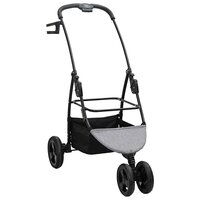 Opvouwbare Huisdierenwagen Grijs 78 x 54 x 101 cm Polyester 5