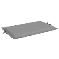 Ligbedkussen 186x58x4 cm oxford stof grijs 6