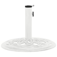 Parasolvoet 44x44x31 cm gietijzer wit 4