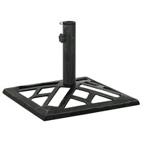 Parasolvoet 44x44x31 cm gietijzer groen 4
