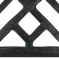 Parasolvoet 44x44x31 cm gietijzer groen 6