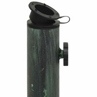 Parasolvoet 44x44x31 cm gietijzer groen 8