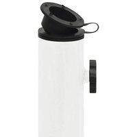 Parasolvoet 44x44x31 cm gietijzer wit 6
