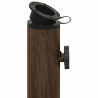 Parasolvoet 40x40x32 cm gietijzer bronskleurig 6