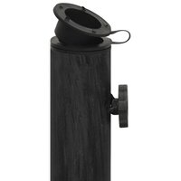 Parasolvoet 44x44x32 cm gietijzer zwart 6