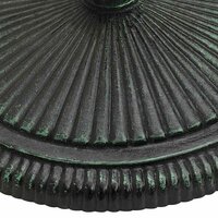 Parasolvoet 45x45x30 cm gietijzer groen 6
