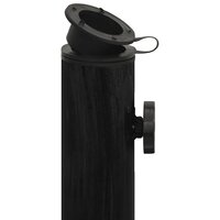 Parasolvoet 45x45x30 cm gietijzer zwart 8