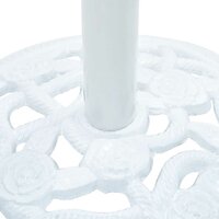 Parasolvoet 9 kg 40 cm gietijzer wit 7