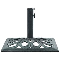 Parasolvoet 12 kg 49 cm gietijzer groen 5