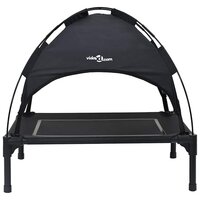 Hondenbed Zwart 63 x 49,5 x 60 cm Staal 4