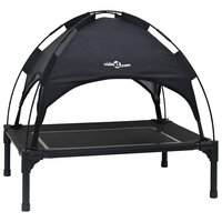Hondenbed Zwart 71 x 64 x 71 cm Staal 2