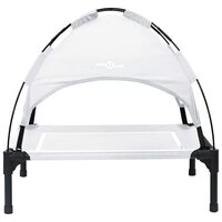 Hondenbed Zilvergrijs 71 x 64 x 71 cm Staal 4