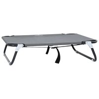 Hondenbed Lichtgrijs 80 x 55 x 18 cm Staal 2
