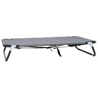 Hondenbed Lichtgrijs 105 x 65 x 18 cm Staal 2