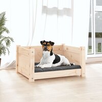 Hondenbed 55,5x45,5x28 cm massief grenenhout 3