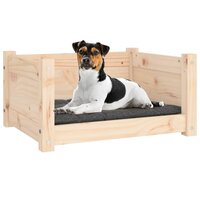 Hondenbed 55,5x45,5x28 cm massief grenenhout 4