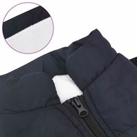 Hondenjas met harnas Marineblauw L36 Fleece en polyester 7