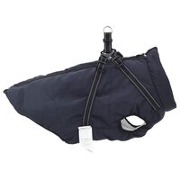 Hondenjas met harnas Marineblauw L48 Fleece en polyester 4