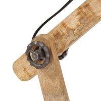 Bureaulamp 25 W E27 23x18x96 cm verweerd blauw 6