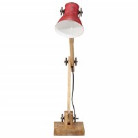 Bureaulamp 25 W E27 23x18x96 cm verweerd rood 3