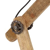 Bureaulamp 25 W E27 23x18x96 cm verweerd rood 6