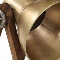 Bureaulamp 25 W E27 30x17x40 cm antiek messingkleurig 7