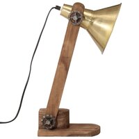 Bureaulamp 25 W E27 23x13x52 cm antiek messing 4