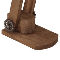 Bureaulamp 25 W E27 23x13x52 cm antiek messing 8