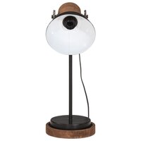Bureaulamp 25 W E27 17x17x50 cm zwart 3