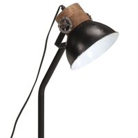 Bureaulamp 25 W E27 18x18x60 cm zwart 7