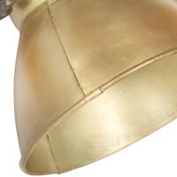 Wandlamp industrieel E27 65x25 cm messingkleurig 8