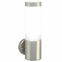 Buiten Wandlamp Zilver 12 x 8,5 x 27 cm 9