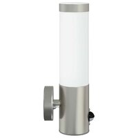 Buiten Wandlamp 2 pcs Zilver 12 x 8,5 x 29 cm 6