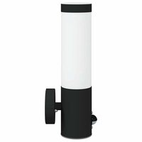 Buiten Wandlamp Zwart 12 x 8,5 x 29 cm 5