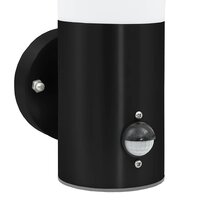 Buiten Wandlamp Zwart 12 x 8,5 x 29 cm 9